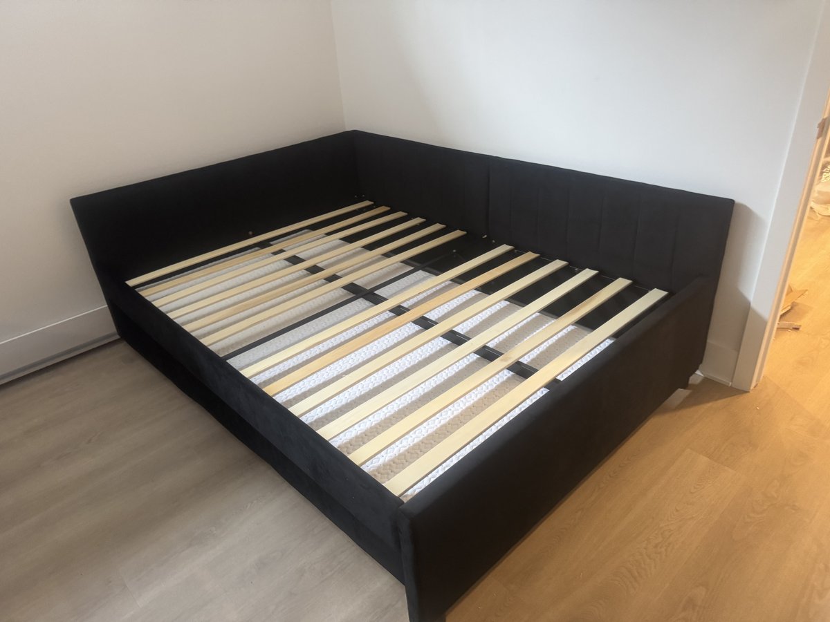 Rénovation chambre - Installation lit et plancher